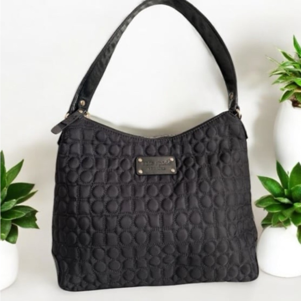 Kate Spade New York Lennox Hill Noel Shoulder Bag Quilted Black